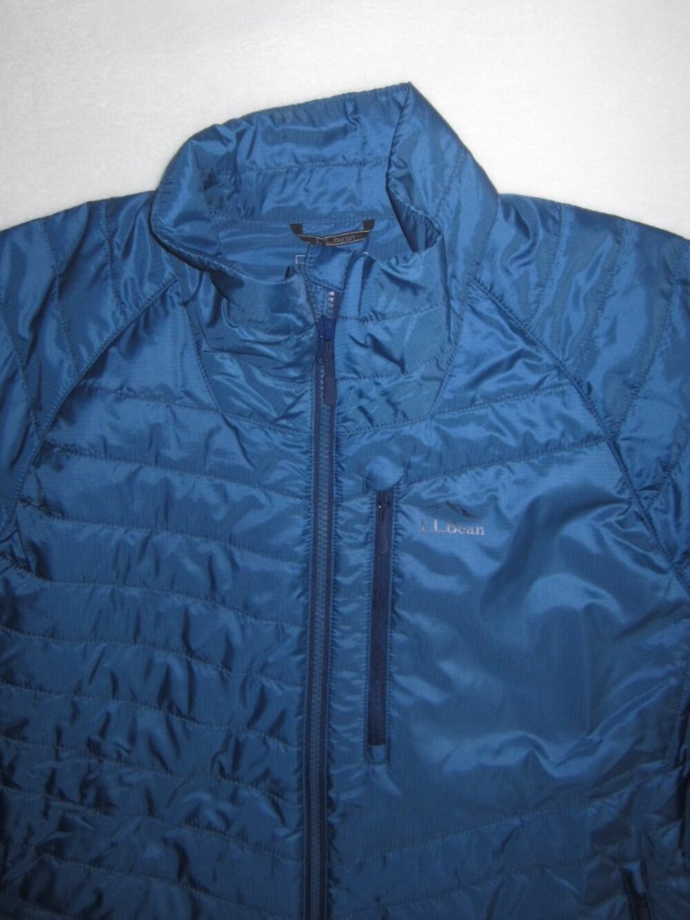 LL BEAN PrimaLoft Packaway Jacket Bright Mariner Item 525719 Women’s XL - Picture 7 of 15